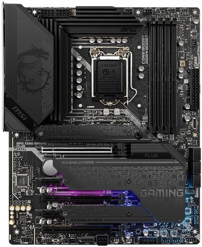Motherboard Msi Mpg Z590 Gaming Plus Lga 1200 Rgb Intel