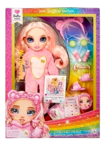 Muñecas Rainbow Junior High Edicion Pijama Pary Accesorios