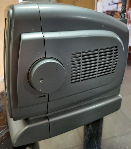 Tv Portátil 5 Spaltec - Preto Branco Funiona Perfeitamente