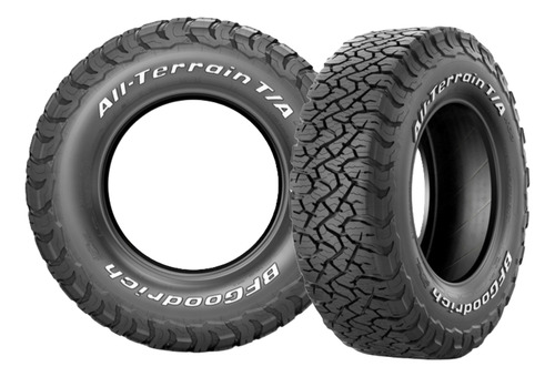 Kit 2 Pneus Bfgoodrich 265/75r16 123 Allterrain Ko3 Rwl Go