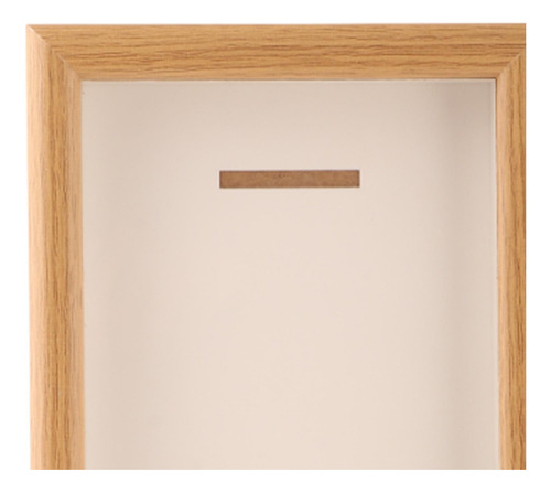Caja De Almacenamiento De Medalla Color Madera 7 Pulgadas