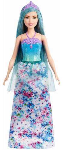 Barbie Dreamtopia Princesa Pelo Azul 