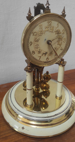 Antiguo Reloj De Torsión 400 Días Aniversario Kern Zodiacal (Usado)
