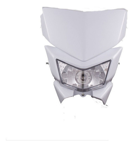 Faro De Mueca Modificado Motocross Blanco D005 For Kawasaki