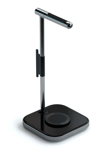 Imagen 3 de 10 de Soporte Para Auriculares Con Cargador Inalámbrico Satechi