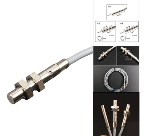 Detección De Sensor De Proximidad De Cilindro De M5 Pnp