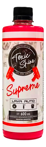 Shampoo Supreme Toxic Shine Lavado Super Espuma 600ml