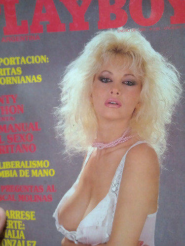 Playboy Argentina 1986 Amalia Gonzalez