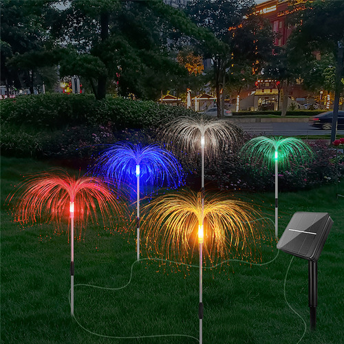 Luces Solares Para Jardín Con Luz Nocturna En V, Luz Solar L