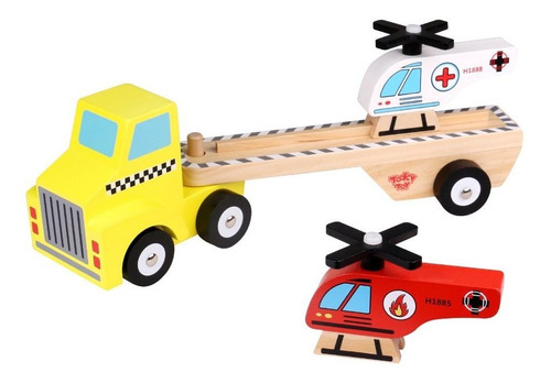 Camión De Madera De Tooky Toy (tkf022)
