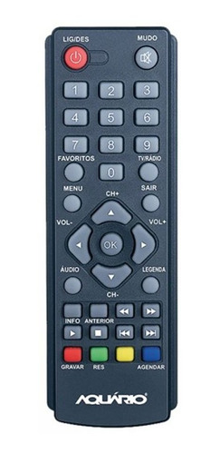 Conversor Digital Dtv 4000 Aquario Para Tv Gravador Full Hd