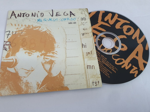 Antonio Vega - Me Quedo Contigo. Cd-single Importado España 