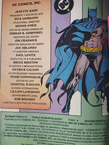 Duelo De Murciélagos Batman Dc Libro P (Usado)