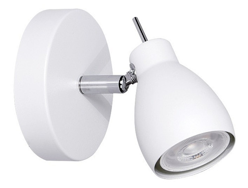 Aplique Spot Moderno Baño 1 Luz Blanco Apto Led Cancun Db