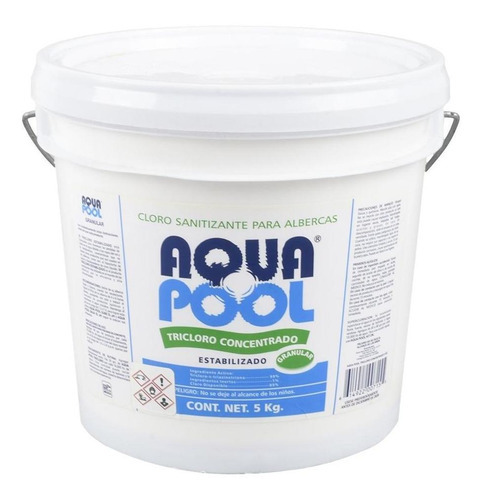 Cloro Sanitizante Para Albercas De 5 Kilogramos Aqua Pool