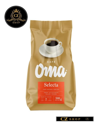 Cafe Oma Selecta Molido X 500g - Kg a $61