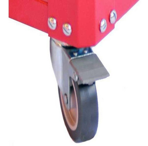 Imagem 4 de 4 de Carrinho Porta Ferramentas 1 Gaveta Mecanico Vermelho Fercar