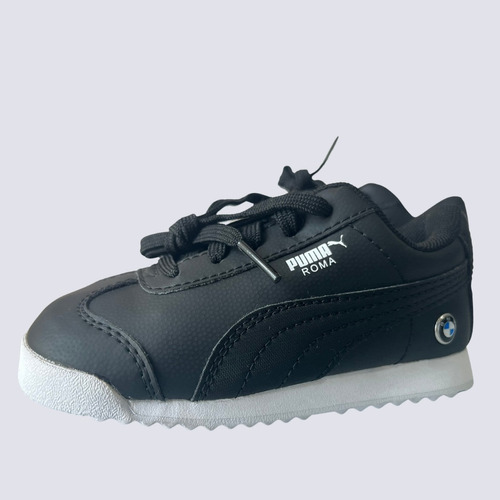 Tenis Puma Roma Bmw Bebé Negro