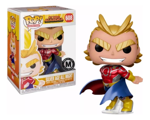 Funko Pop ! My Hero Academy All Might Metallic B&n Exclusive