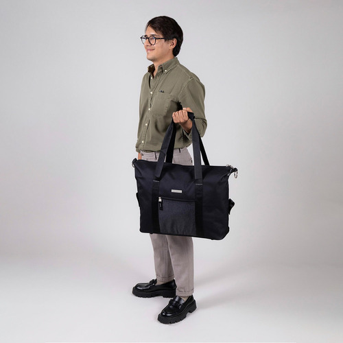 Valija Grande Chenson Pro Multiusos Heri Color Negro Liso