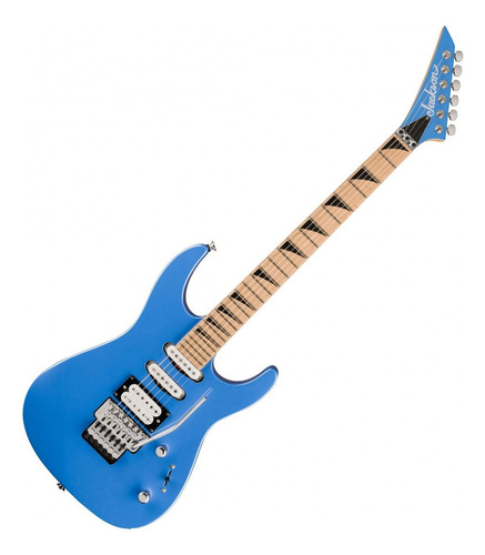 Guitarra Jackson Dinky Dk3xr M Hss De La Serie X Color Azul Material Del Diapasón Arce Orientación De La Mano Diestro