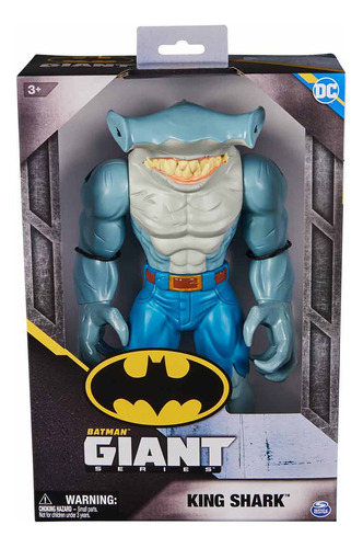 Boneco Do Tubarão-rei De 30cm Giant Series - Batman