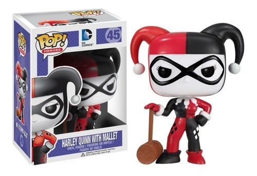 Funko Pop Dc Comics Harley Quinn With Mallet 45