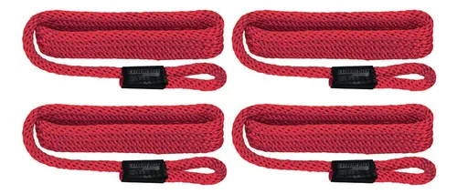 4 Unidad - 3 8 X 15 Pie Rojo