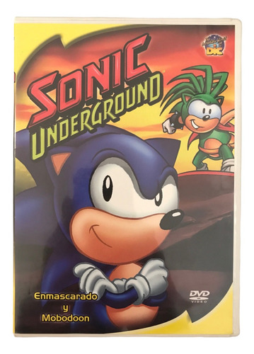 Dvd Sonic Underground Sonic The Hedgehog Enmascarado Mobodon (Usado)