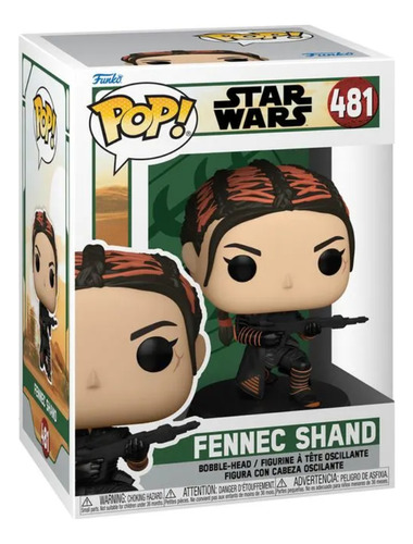 Funko Pop! Figura de ação Star Wars: Fennec Shand 10 cm