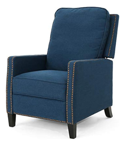 Sillón Reclinable Christopher Knight Home Armstrong, Azul Ma