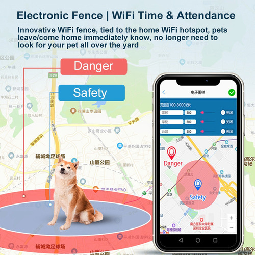 Localizador Gps Gps More Y Rastreador De Perros A Prueba De