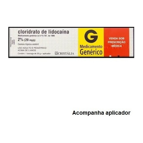 Lidocaína Labcaina Kit 10 Unidades Gel 2%