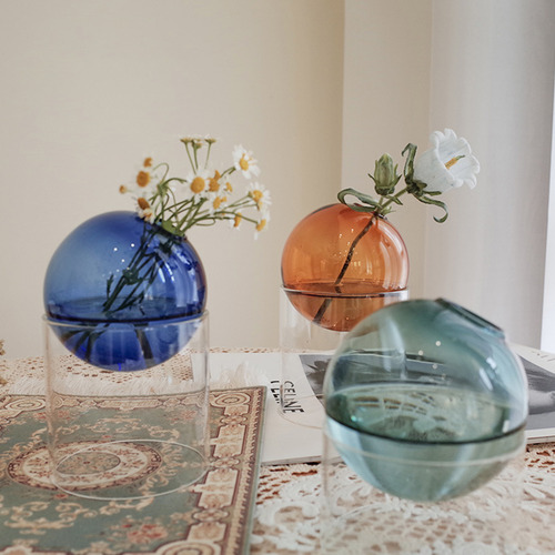 Pots For Plants Bubble Vase Round