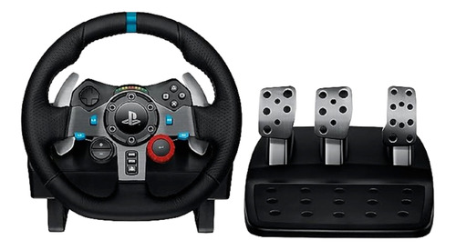 Logitech G Dual-motor F Volante Para Juegos Con Pedales Ps5,