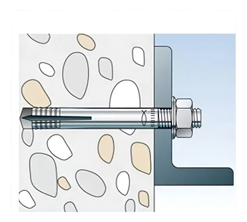 Broca Anclaje Taco Metal Expansion Mr 10 Fischer X20u