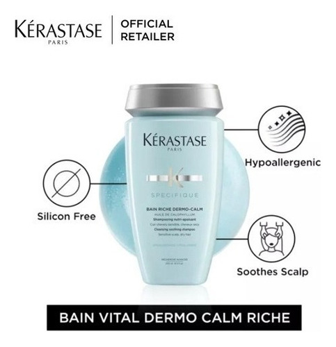 Kérastase Bain Riche Dermo-calm 250 Ml