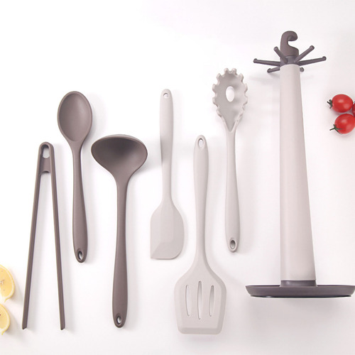 C Kitchenware Set 7 Piece Non Stick Pot Shovel Spoon Clip