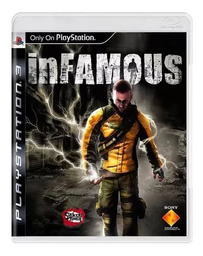 Jogo Ps3 Infamous Mídia Física Original