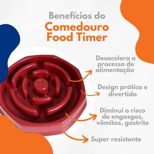 Comedouro Lento - Alimentador Educacional