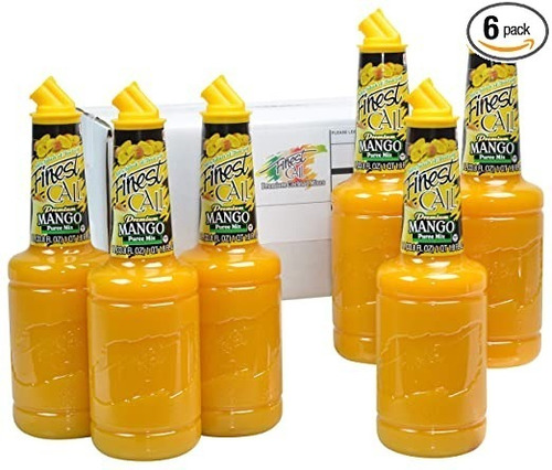 Puree De Mango Jarabe Mezclador Natural Finest Call C/6