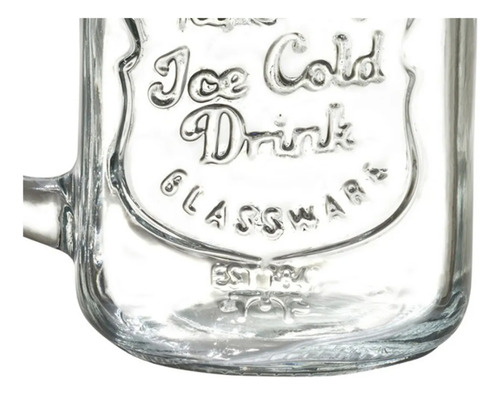 Set 24 Tarros Frasco Mason Jar Vintage Vidrio Labrado 480 Ml