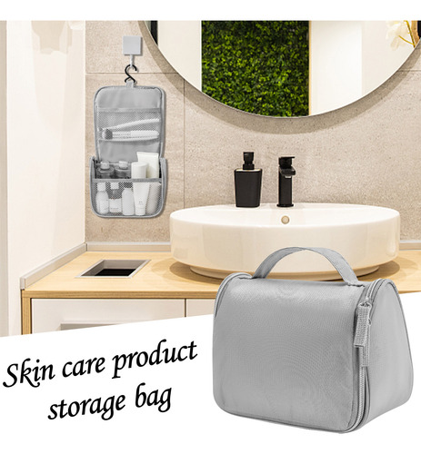 Neceser Portátil W Travel, Bolsa De Cosméticos Tipo Gancho F