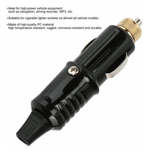 Conector De Enchufe De Mechero 12v Para Navegación De Coche