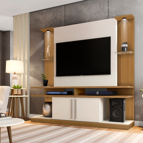 Imagen 2 de 4 de Centro De Entretenimiento Home York Led Cin/off/rip