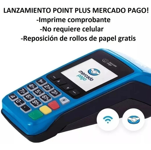 Mercado Pago Point Plus C/chip Celular + Impresora Posnet Lr