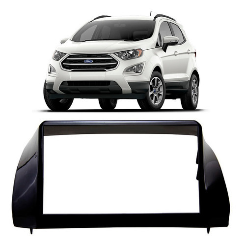 Moldura Painel 2 Din Ecosport 2018 A 2021 Multimidia Dvd