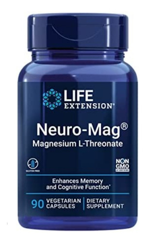 Treonato De Magnesio Magnesium L-threonate 2000mg Memoria