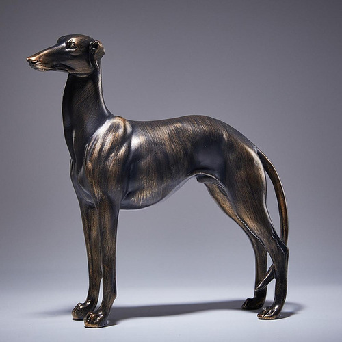 Estatua De Perro , Figura De Resina, Figura De Animal,