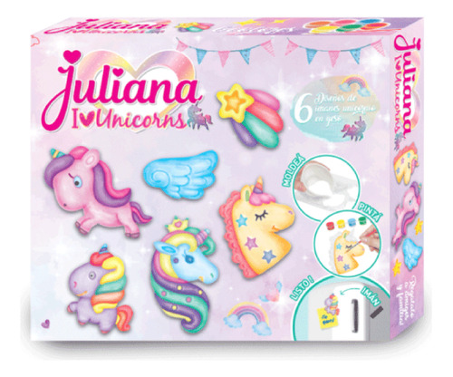 Juliana I Love Unicorns Yeso